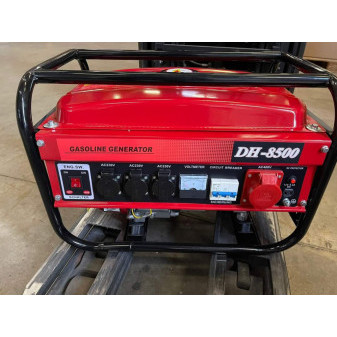 KraftWorld Třífázová benzínová elektrocentrála DH-8500 3 kW