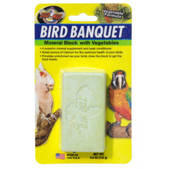 Bird Banquet minerální blok se zeleninou L