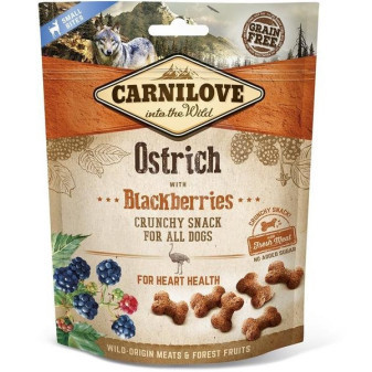 Carnilove Dog Crunchy Snack Ostrich,Blackber. and fresh meat 200g