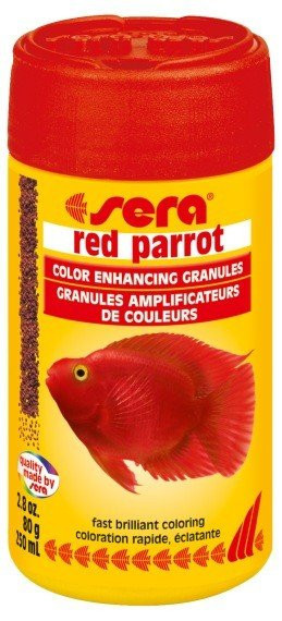 Sera speciální krmivo pro papouščí cichlidy Red Parrot 250ml