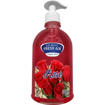 Fresh air tekuté mýdlo s dávkovačem 500 ml Rose