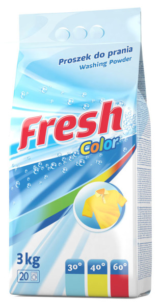 Proszek do prania Fresh Color, 3kg