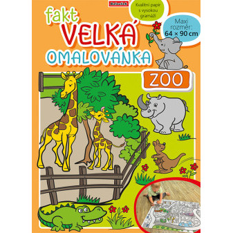 Fakt velká omalovánka - ZOO