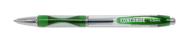 Długopis żelowy Concorde Fortuna, wkład zielony, A65396