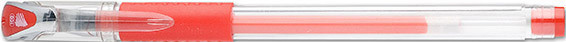 Długopis żelowy Żel czerwony, ICO