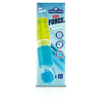 GENERAL FRESH disc force Kostka toaletowa Spot Ocean, 60 ml