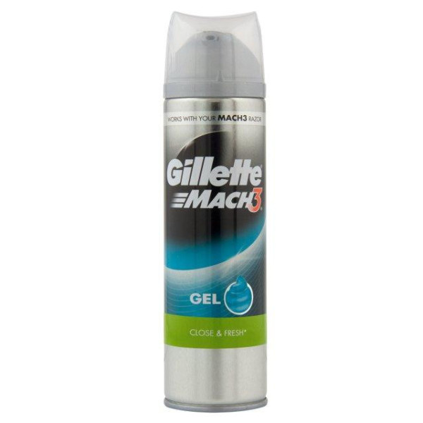Gel na holení Gillette Mach3 Close Fresh 200ml