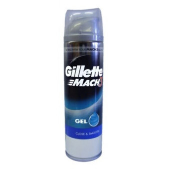 Gel na holení Gillette Mach3 Close Smooth 200ml