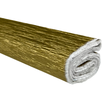 Krepový papier zlatý 0,5x2m C40 28 g/m2