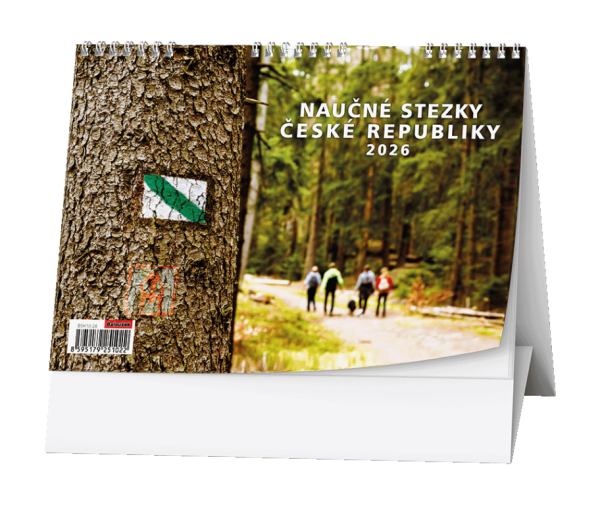 Stolní kalendář - Naučné stezky ČR