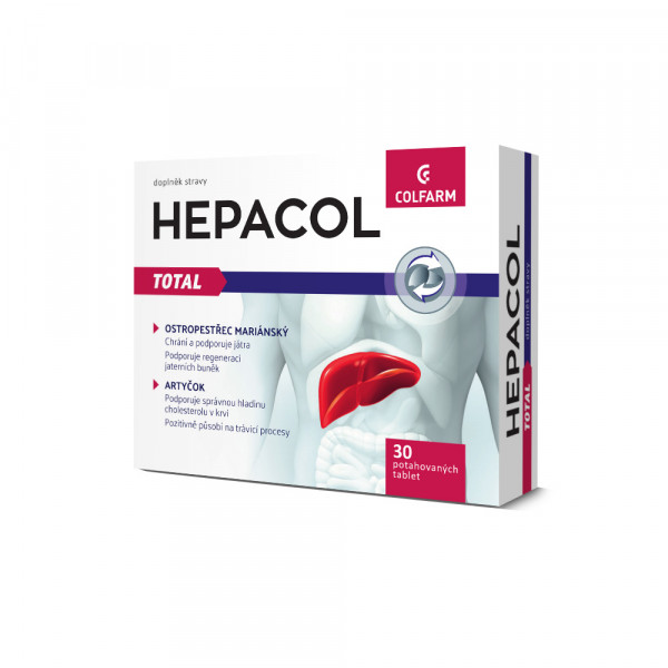 Colfarm Hepacol total, 30 tabliet