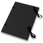 Tablice na dokumenty z tkaniną A5 jednostronne czarne 170,02