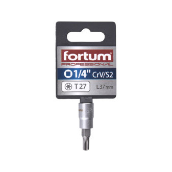 hlavice zástrčná 1/4' hrot TORX, T 27, L 37mm
