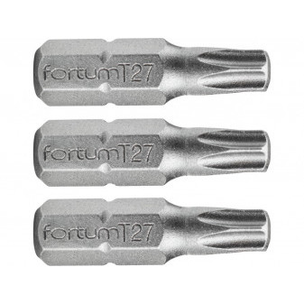 hrot TORX, sada 3ks, T 27x25mm, S2