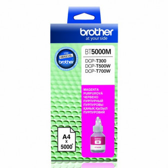 Brother originálny ink BT-5000M, magenta, 5000str., Brother DCP T300, DCP T500W, DCP T700W