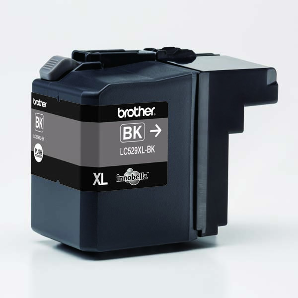 Brother originální ink LC-529XLBK, black, 2400str., Brother DCP J100, DCP J105, MFCJ200