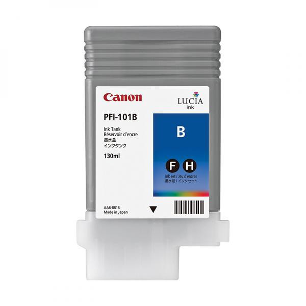 Canon originální ink PFI101B, blue, 130ml, 0891B001, Canon iPF-5000