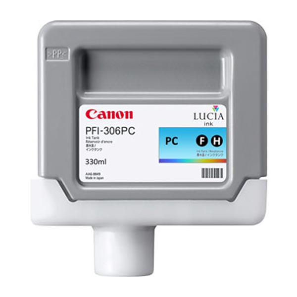 Canon originální ink PFI306PC, photo cyan, 330ml, 6661B001, Canon iPF-8300, 8400, 9400