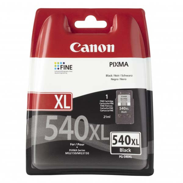 Canon originální ink PG540XL, black, blistr s ochranou, 600str., 5222B004, Canon Pixma MG2150, 3