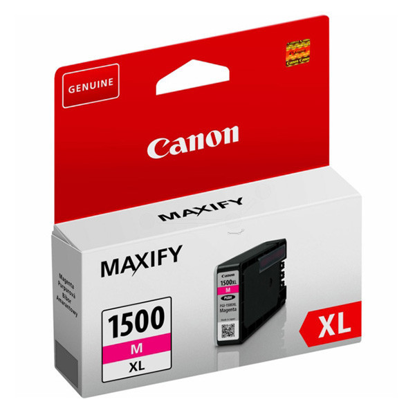 Canon originální ink PGI 1500XL M, magenta, blistr, 12ml, 9194B004, high capacity, Canon MAXIFY