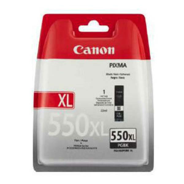 Canon originální ink PGI550BK XL, black, blistr, 22ml, 6431B004, high capacity, Canon Pixma 7250