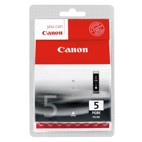 Canon originální ink PGI5BK, black, blistr s ochranou, 360str., 26ml, 0628B029, 0628B006, Canon