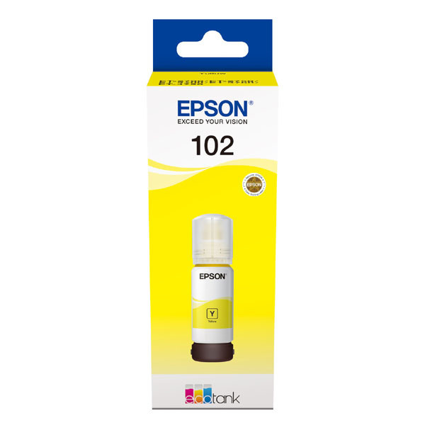 Epson originální ink C13T00S44A, 103, yellow, 65ml, Epson EcoTank L3151, L3150, L3111, L3110