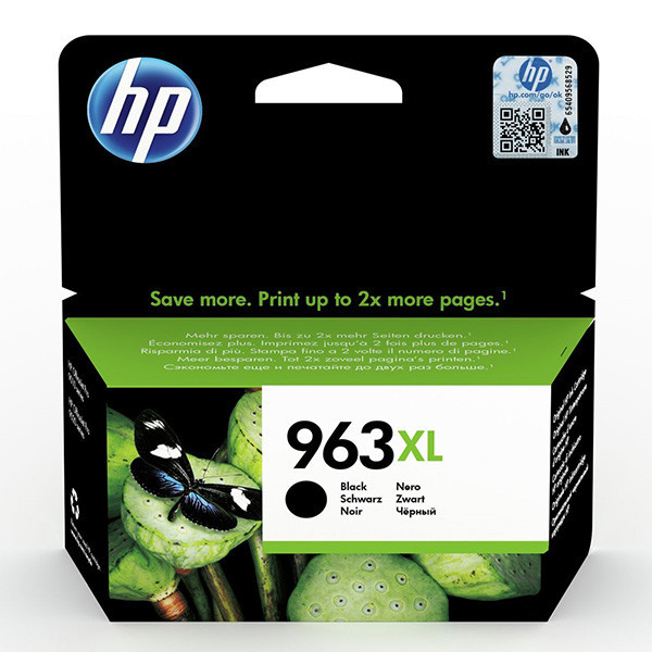 HP originální ink 3JA30AE, HP 963XL, black, 2000str., 48ml, high capacity, HP Officejet Pro 9012