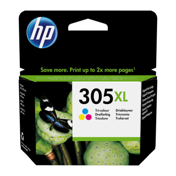 HP originální ink 3YM63AE, Tri-colour, High yield, HP DeskJet 2300, 2710, 2720, Plus 4100