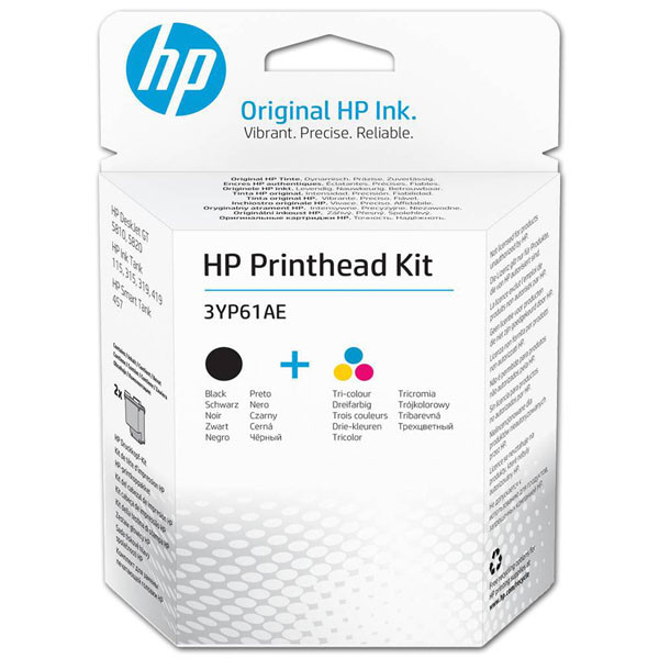 HP originální replacement kit 3YP61AE, black/color, Replacement Kit typ HP DeskJet GT 5810, 5820