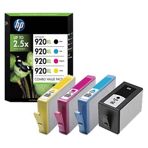 HP originální ink C2N92AE, CMYK, blistr, HP 920XL, HP