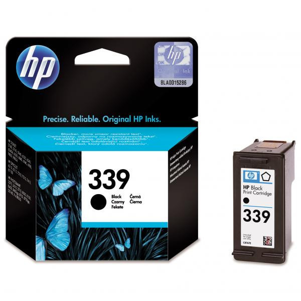HP originální ink C8767EE, HP 339, black, 800str., 21ml, HP Photosmart 8150, 8450, OJ-7410, Desk