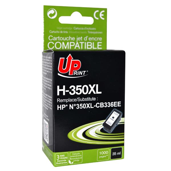 UPrint kompatibilní ink s CB336EE, HP 350XL, black, 35ml, H-350XL-B, pro HP Officejet J5780, J57
