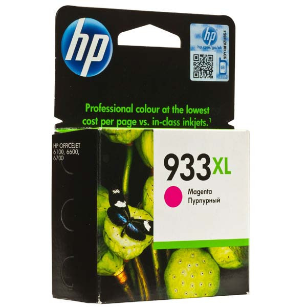 HP originální ink CN055AE, HP 933XL, magenta, 825str., HP Officejet 6100, 6600, 6700, 7110, 7610