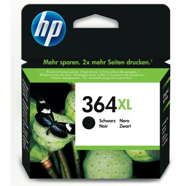 HP originální ink CN684EE, HP 364XL, black, 550str., 18ml, HP Photosmart e-All-in-One, Premium,