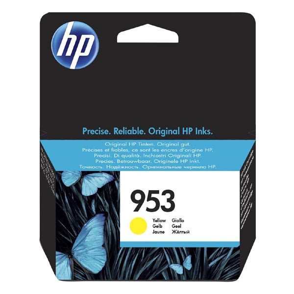 HP originální ink F6U14AE, yellow, blistr, 700str., 10ml, HP 953, HP OJ Pro 8218,8710,8720,8740
