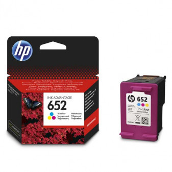 HP originálny ink F6V24AE, HP 652, farba, 200str., HP DeskJet IA 4530, 4535, 4675, 1115, 2135, 3