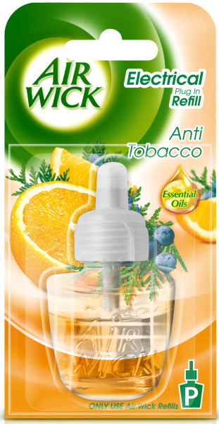 Air wick vôňa Anti tabak 19 ml náhradná náplň