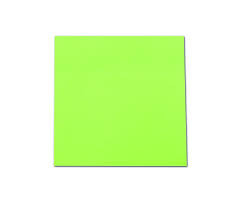 CONCORDE Blok karteczek samoprzylepnych zielony pastel, 75x75mm, 100 kartek, A0998