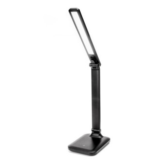 Platinet stolní LED lampa Remus 5W stmívatelná, dotykové ovládání, bezdrátové nabíjení, USB port