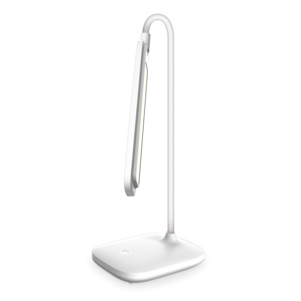 Platinet stolní LED lampa 5W stmívatelná, dotykové ovládání, integrovaná baterie 2400mAh, bílá