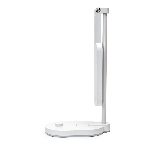 Platinet stolní LED lampa Luna 10W stmívatelná, USB port, bílá