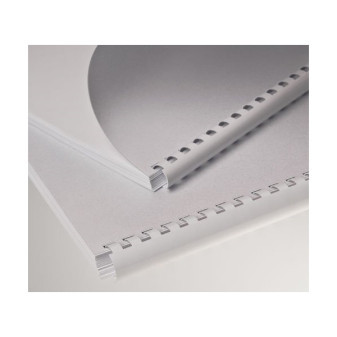 Plastové hřbety Eurosupplies 51 bílé