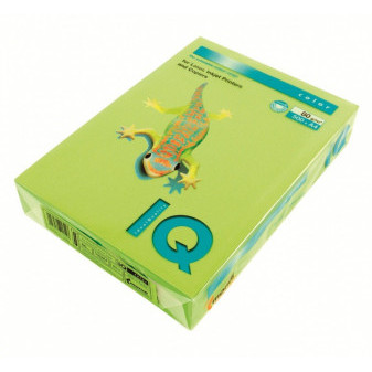 Barevný papír IQ MA42 - A4 80g májově zelená intenzivní 500 listů