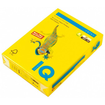 Barevný papír IQ IG50 - A4 80g žlutá intenzivní 500 listů
