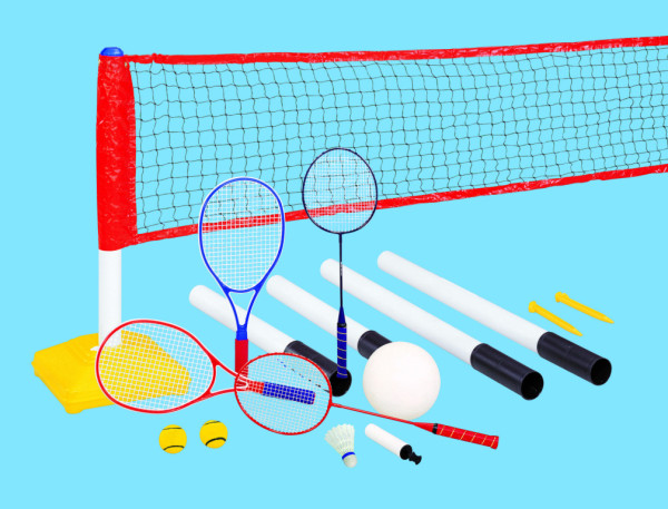 Aga Badmintonová síť 3v1