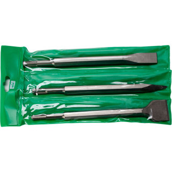 JINÉ SLOŽENÍ sekáče SDS PLUS, sada 3ks, 250mm,