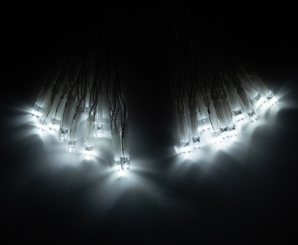 Linder Exclusiv Vánoční řetěz na baterie 30 LED Studená bílá