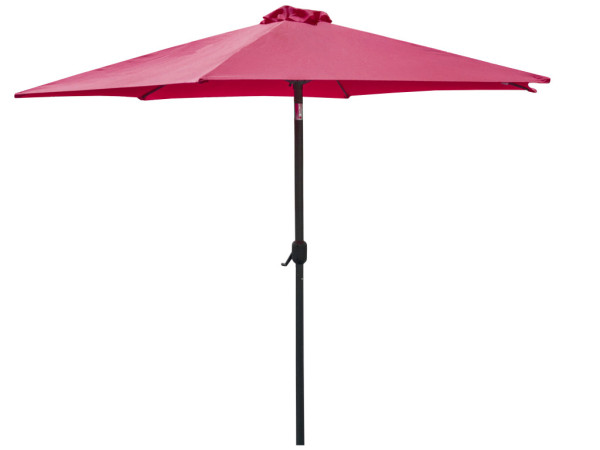 Linder Exclusiv Naklápěcí slunečník 250 cm Tmavě červený