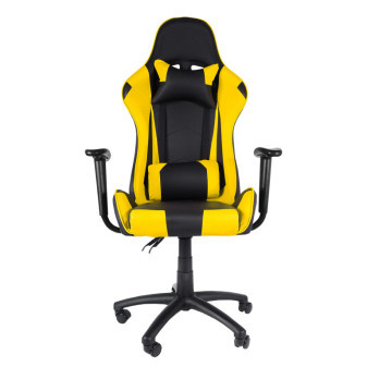 Aga Herní židle MR2090 Černo - Žlutá